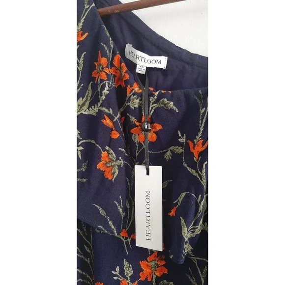 Revolve x Heartloom Bailey Floral Dress One Shoulder Mini Size XS - Picture 5 of 5